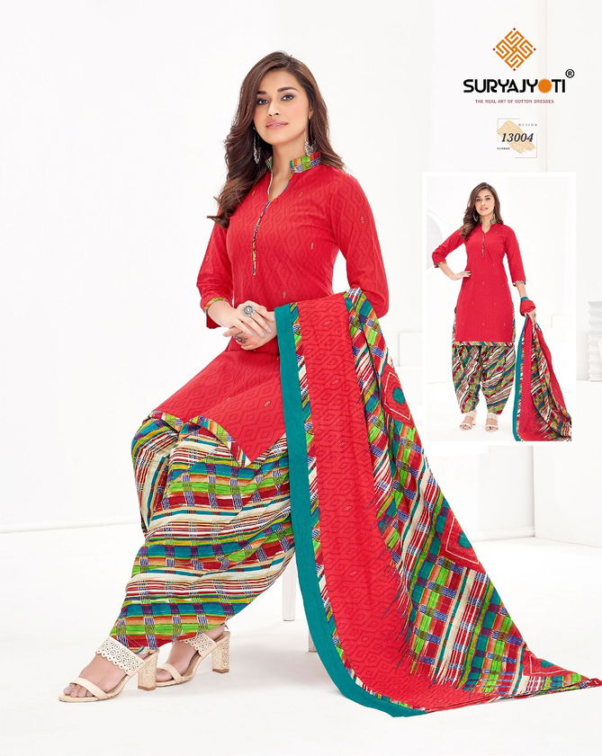 Suryajyoti Sui Dhaga 13 Cotton Printed Regular Wear Ready Made Dress Collection